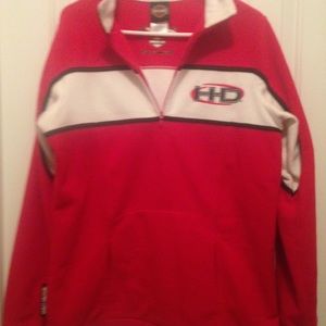 Harley Davidson ladies fleece pullover